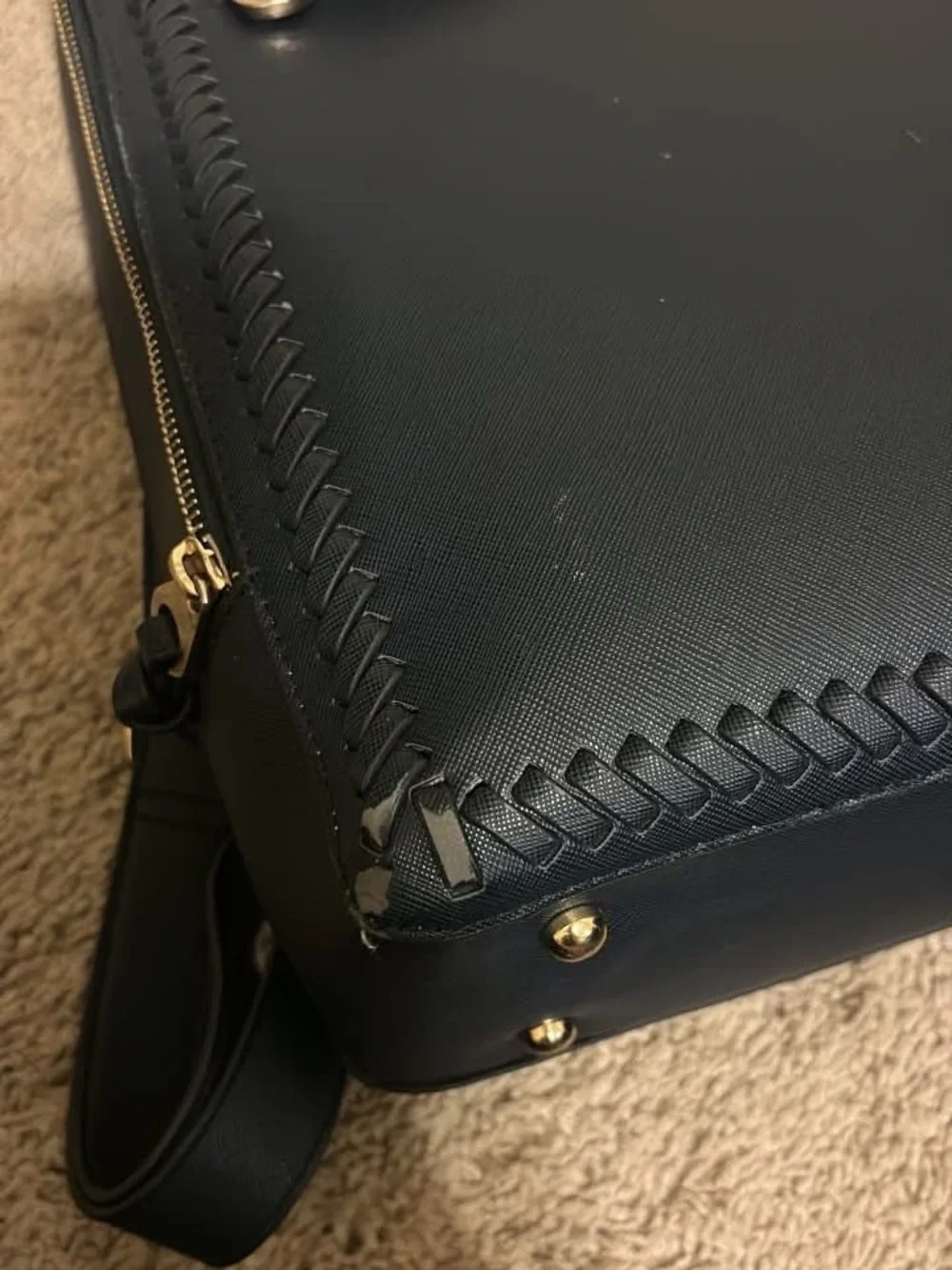 Calpak Leather Laptop Backpack
